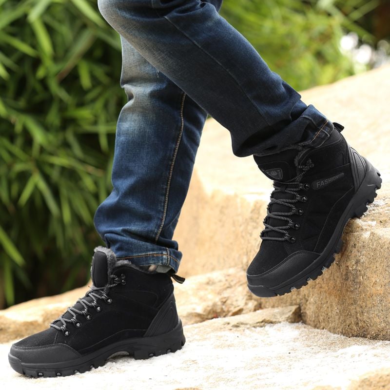 VentureSupply Women Boot Arch Support Warm Fur NonSlip High Ankle Boots