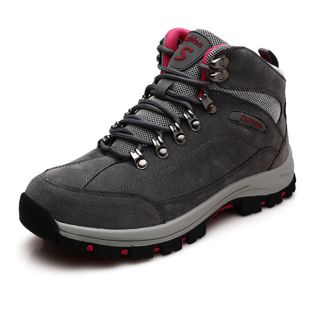 VentureSupply Women Suede Hiking Snow Boots