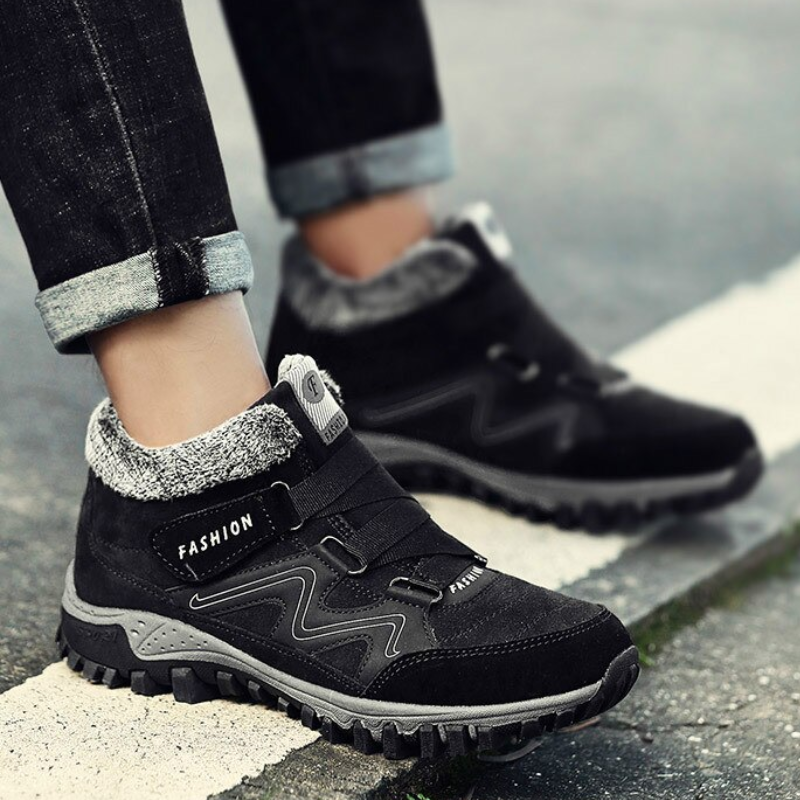 VentureSupply Men Snowy Ankle Orthopedic Boots