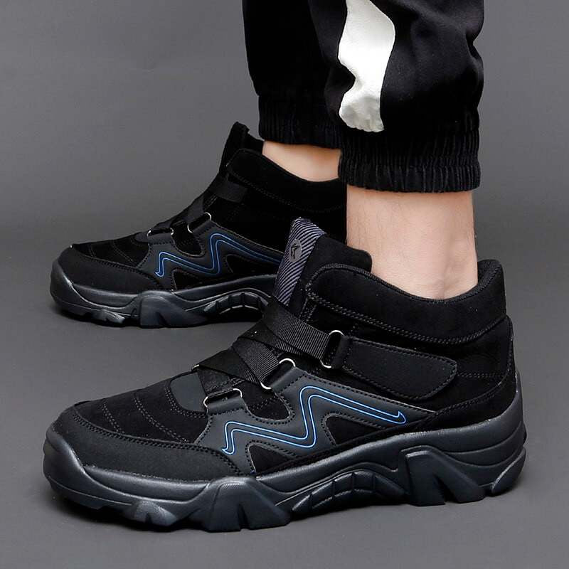 VentureSupply Shoes For Men Anti-puncture Velcro Hiking Sneakers