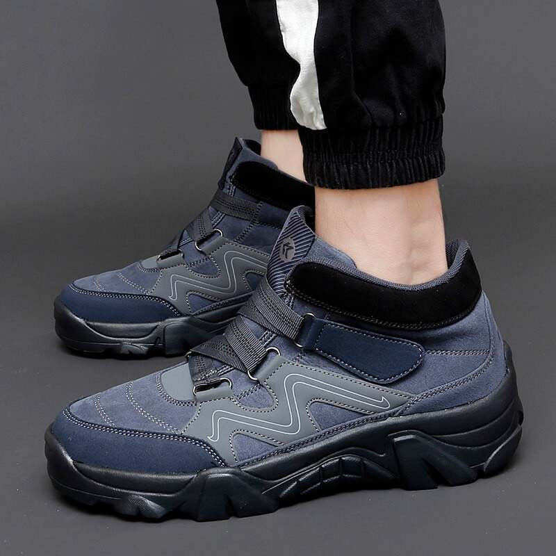 VentureSupply Shoes For Men Anti-puncture Velcro Hiking Sneakers