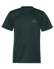 Venture Supply Apex Icon Technical Tee in Forest Green
