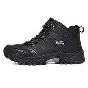 VentureSupply Men's Waterproof Leather Warm Outdoor Hiking Bootsq