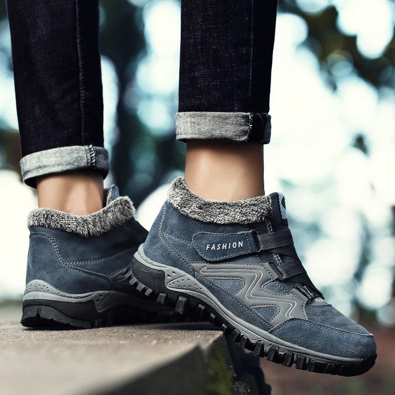 VentureSupply Men Snowy Ankle Orthopedic Boots