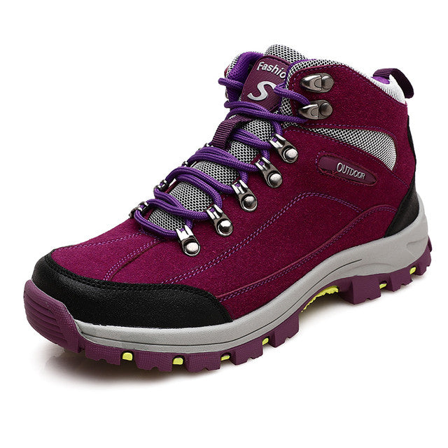 VentureSupply Women Suede Hiking Snow Boots