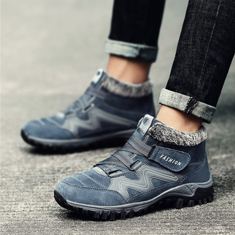 VentureSupply Men Snowy Ankle Orthopedic Boots